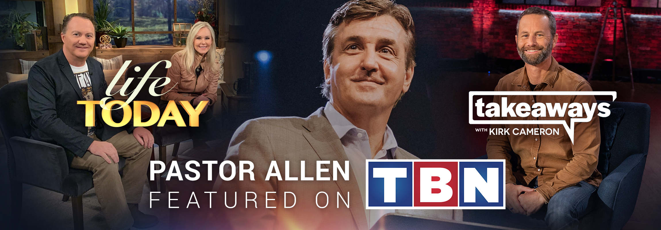 Watch Pastor Allen on Takeaways & Life Today