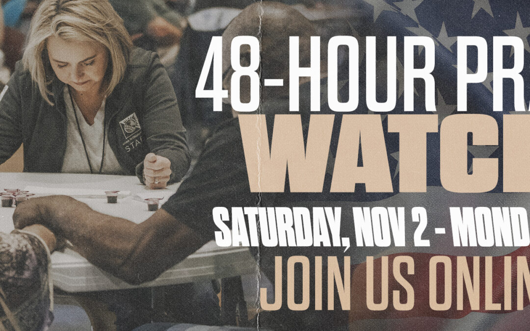 Join Our Prayer Watch for the Election!