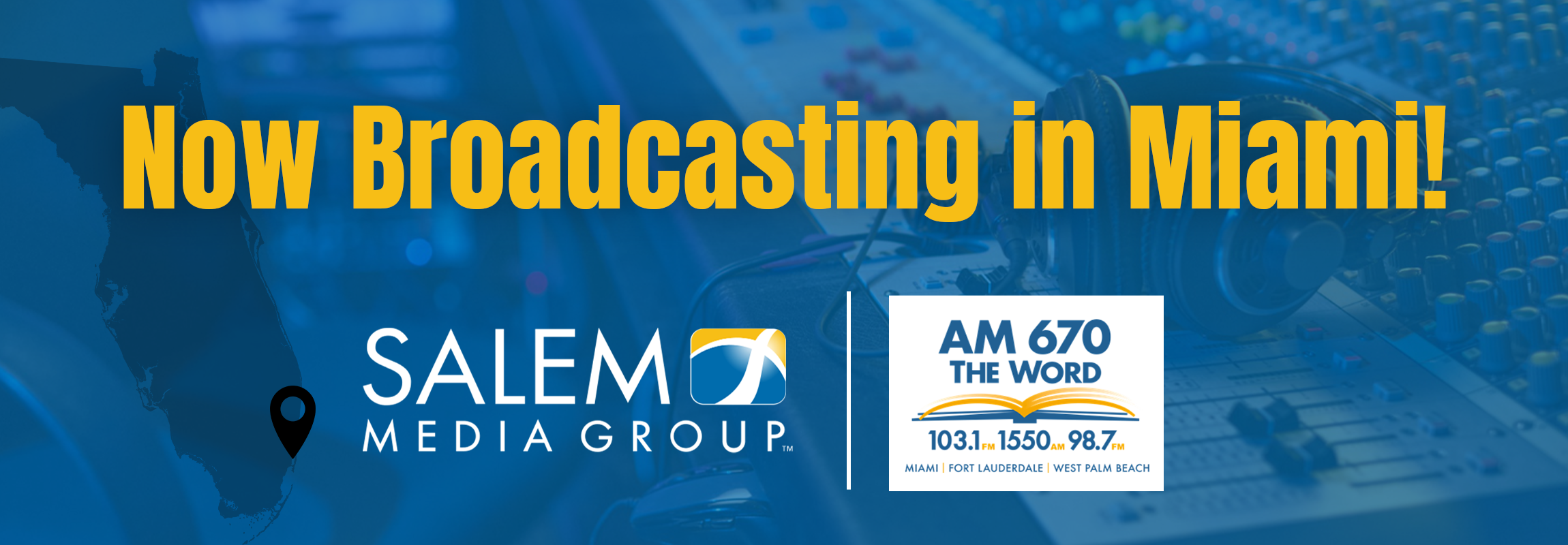 On the Airwaves in South Florida!