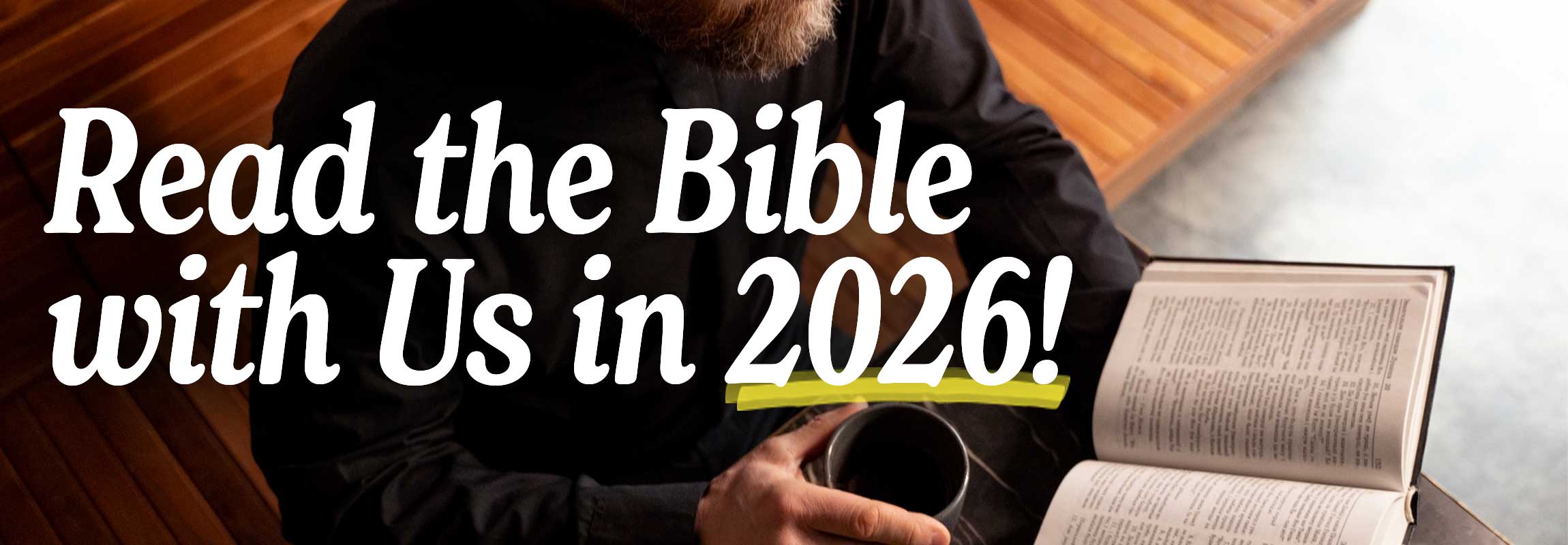 Read the Bible with Us in 2026!