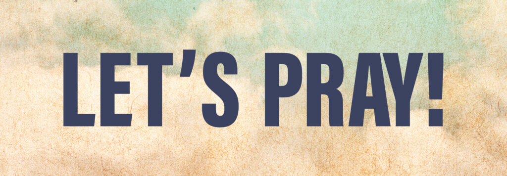 What Is a "Let's Pray" Moment?