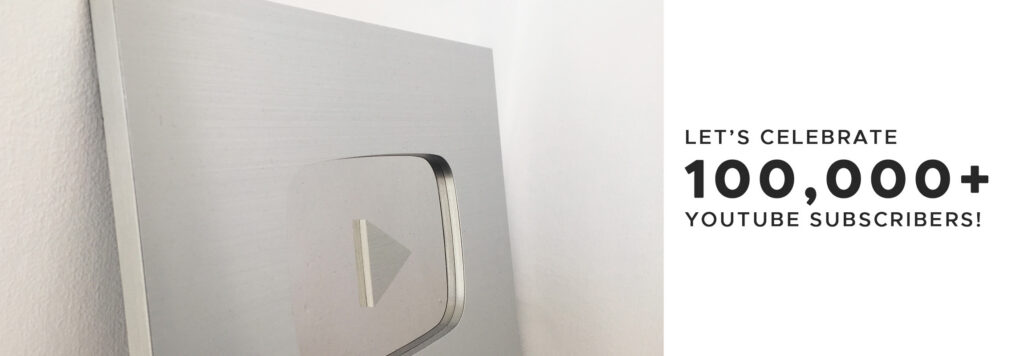YouTube "Silver Creator" Award!